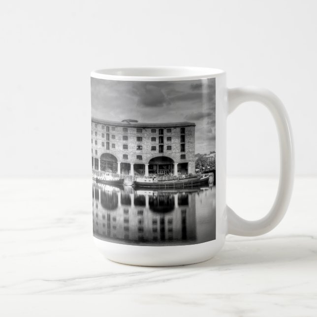 Albert Dock Liverpool Reflections Coffee Mug (Right)