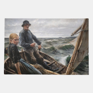 Albert Edelfelt - At Sea Doormat