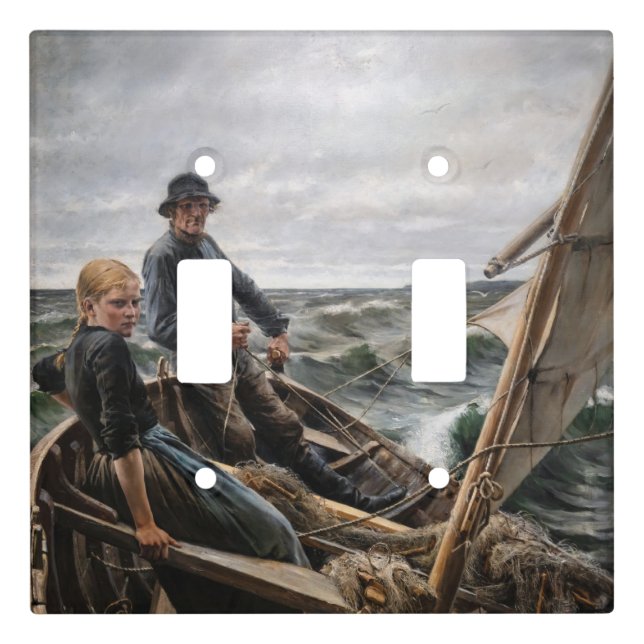 Albert Edelfelt - At Sea Light Switch Cover (Front)
