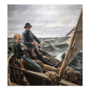 Albert Edelfelt - At Sea Photo Print