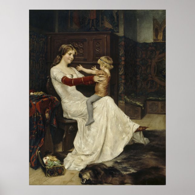 Albert Edelfelt Blanka CC0291 Poster 38in 97cm (Front)