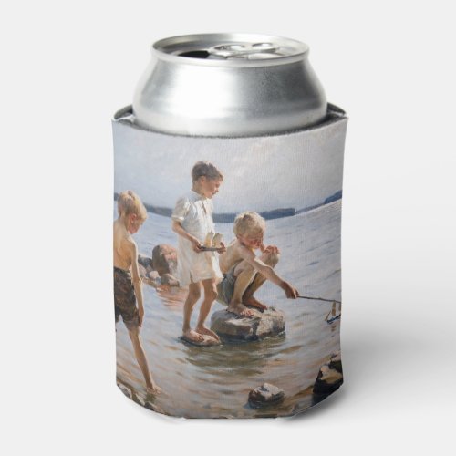 Albert Edelfelt _ Boys Playing on the Shore Can Cooler