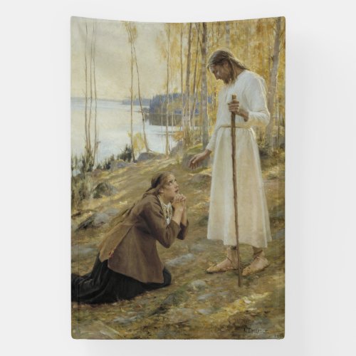 Albert Edelfelt _ Christ and Mary Magdalene Banner