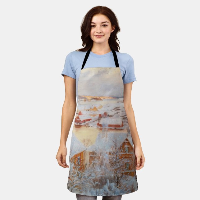 Albert Edelfelt - December Day Apron (Worn)