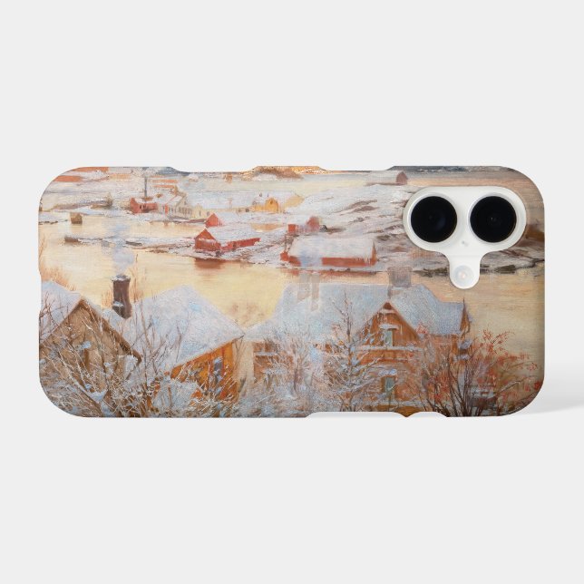 Albert Edelfelt - December Day Case-Mate iPhone Case (Back (Horizontal))