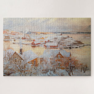 Albert Edelfelt - December Day Jigsaw Puzzle