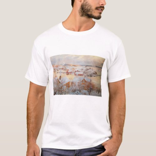 Albert Edelfelt _ December Day T_Shirt