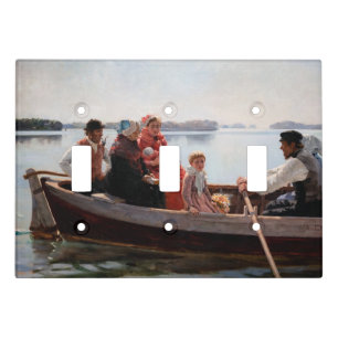 Albert Edelfelt - Going to the Christening Light Switch Cover