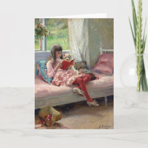 Albert Edelfelt - Good Friends Card