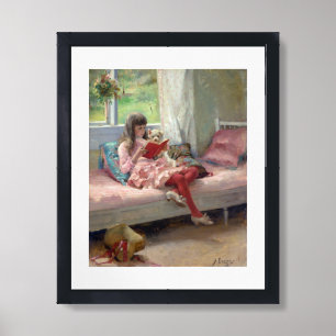Albert Edelfelt - Good Friends Framed Art
