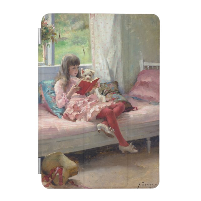 Albert Edelfelt - Good Friends iPad Mini Cover (Front)