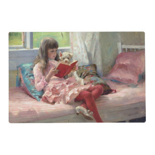 Albert Edelfelt - Good Friends Placemat