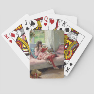 Albert Edelfelt - Good Friends Poker Cards