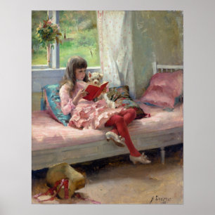 Albert Edelfelt - Good Friends Poster