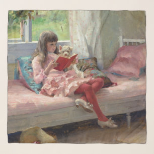 Albert Edelfelt - Good Friends Scarf