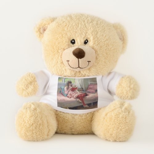 Albert Edelfelt _ Good Friends Teddy Bear