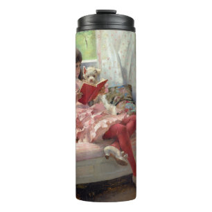 Albert Edelfelt - Good Friends Thermal Tumbler
