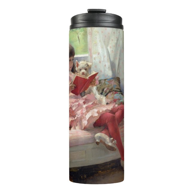 Albert Edelfelt - Good Friends Thermal Tumbler (Front)