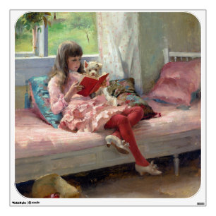 Albert Edelfelt - Good Friends Wall Decal