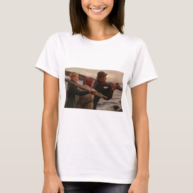 Albert Edelfelt - In the Outer Archipelago T-Shirt (Front)