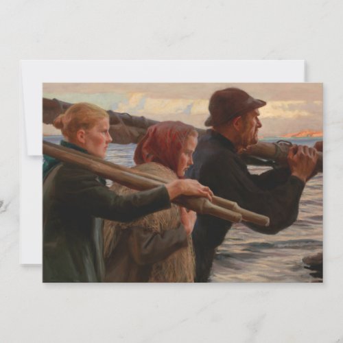 Albert Edelfelt _ In the Outer Archipelago Thank You Card