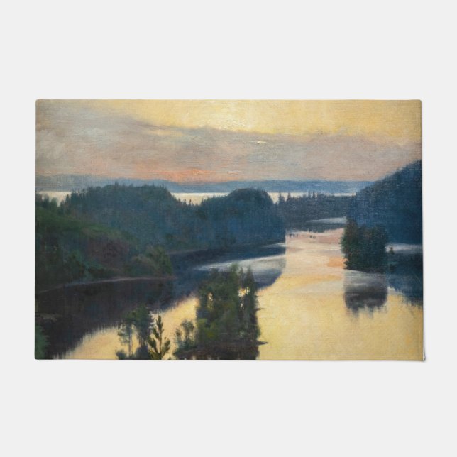 Albert Edelfelt - Kaukola Ridge at Sunset Doormat (Front)