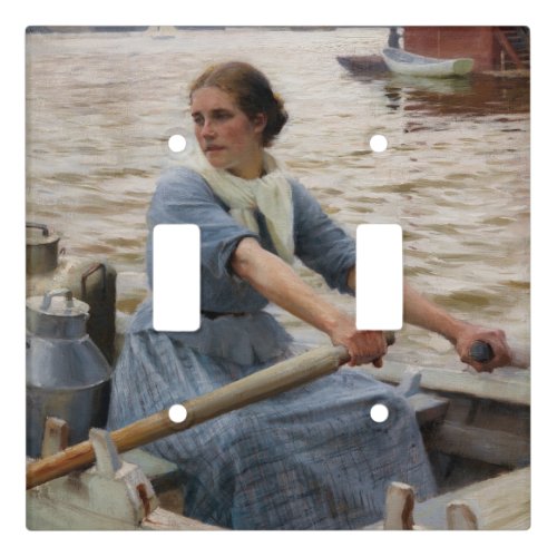 Albert Edelfelt _ La Laitiere Light Switch Cover