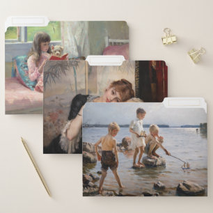 Albert Edelfelt - Masterpieces Selection File Folder