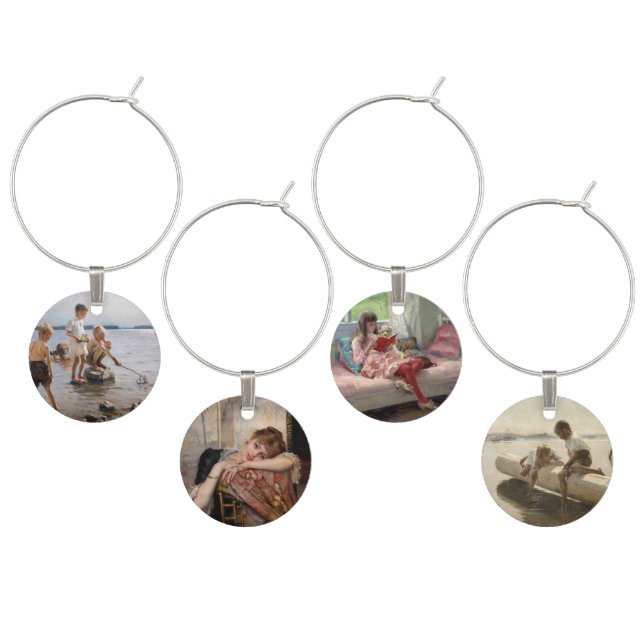 Albert Edelfelt - Masterpieces Selection Wine Charm (Staggered)