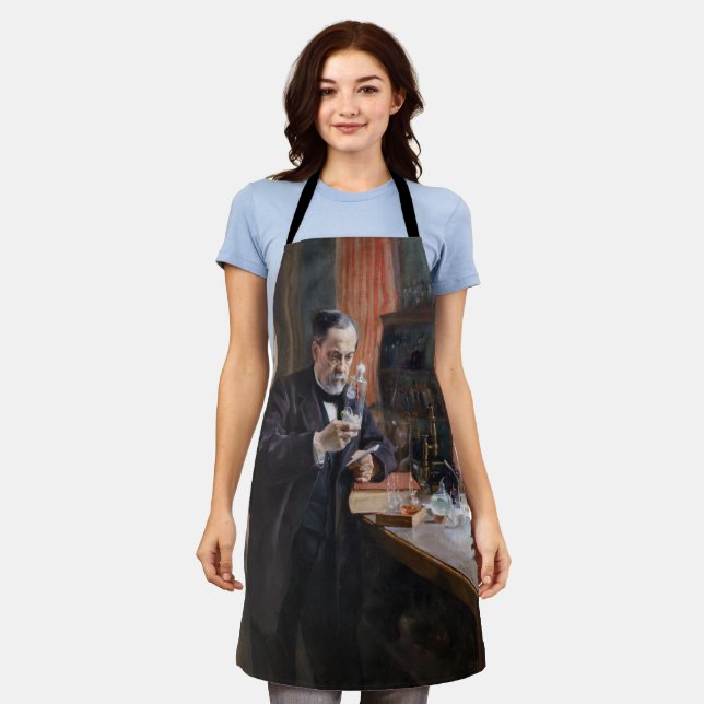 Albert Edelfelt - Portrait of Louis Pasteur Apron (Worn)