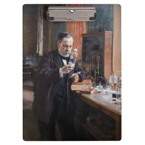 Albert Edelfelt _ Portrait of Louis Pasteur Clipboard