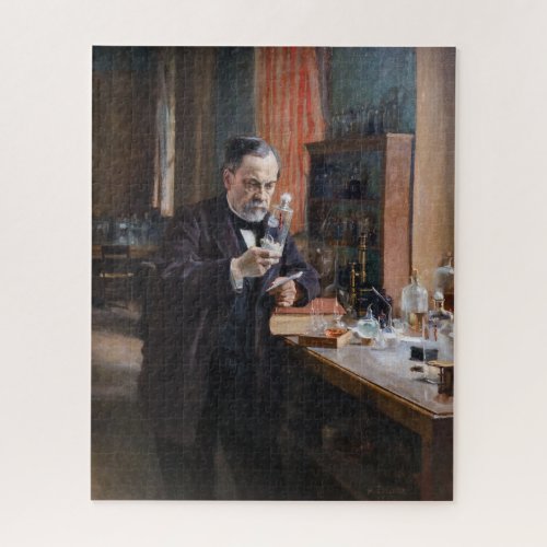 Albert Edelfelt _ Portrait of Louis Pasteur Jigsaw Puzzle