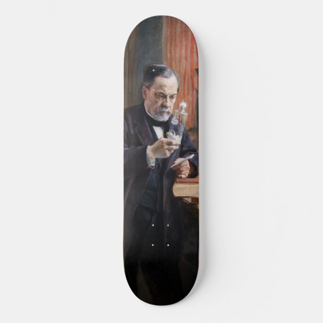 Albert Edelfelt - Portrait of Louis Pasteur Skateboard (Front)