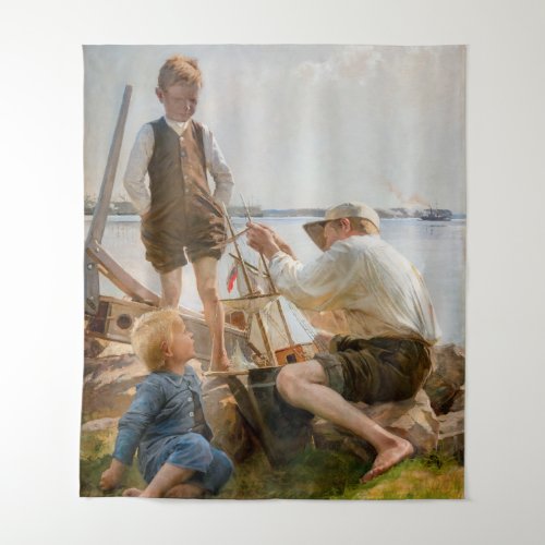 Albert Edelfelt _ Shipbuilders Tapestry