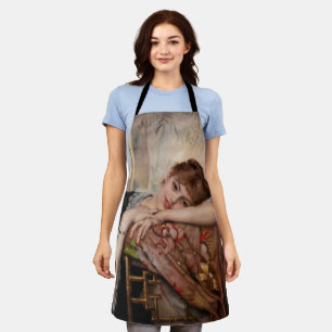 Albert Edelfelt - The Parisienne / Virginie Apron