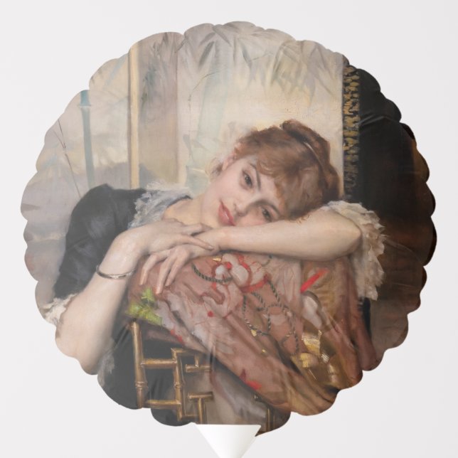 Albert Edelfelt - The Parisienne / Virginie Balloon (Front)