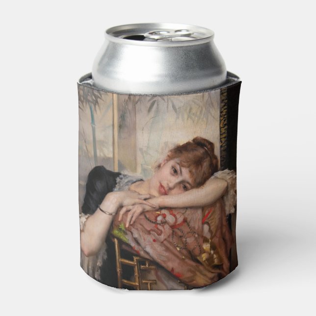Albert Edelfelt - The Parisienne / Virginie Can Cooler (Can Front)