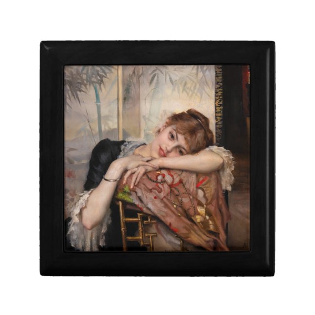 Albert Edelfelt - The Parisienne / Virginie Gift Box (Front)