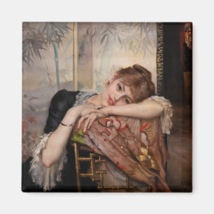 Albert Edelfelt - The Parisienne / Virginie Magnet