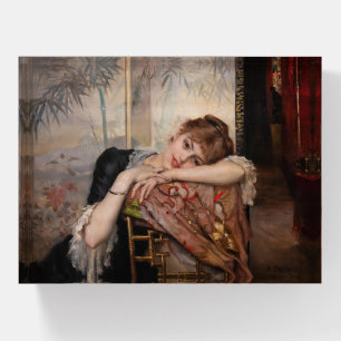 Albert Edelfelt - The Parisienne / Virginie Paperweight