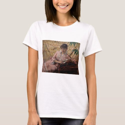 Albert Edelfelt _ The Reading Parisienne T_Shirt