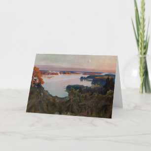 Albert Edelfelt - View over Haikko Card