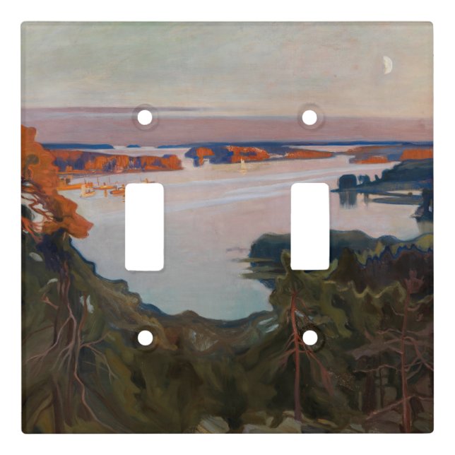 Albert Edelfelt - View over Haikko Light Switch Cover (Front)