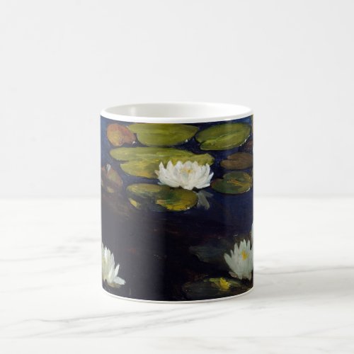 Albert Edelfelt _ Water Lilies Study Coffee Mug