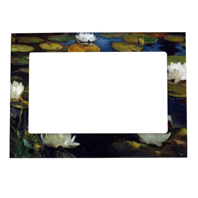 Albert Edelfelt - Water Lilies, Study Magnetic Frame (Front)