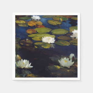 Albert Edelfelt - Water Lilies, Study Napkins