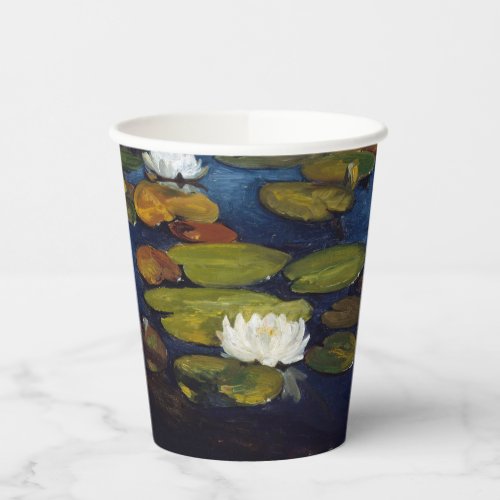 Albert Edelfelt _ Water Lilies Study Paper Cups
