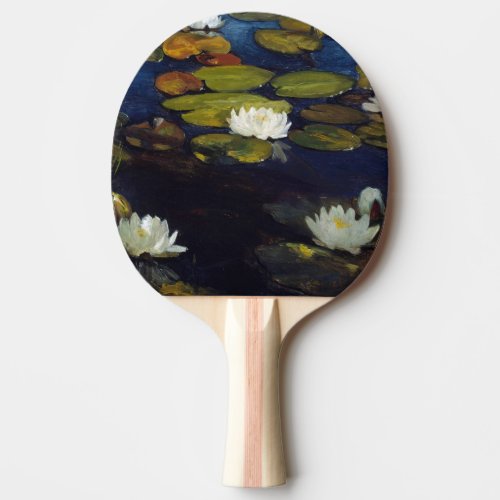 Albert Edelfelt _ Water Lilies Study Ping Pong Paddle