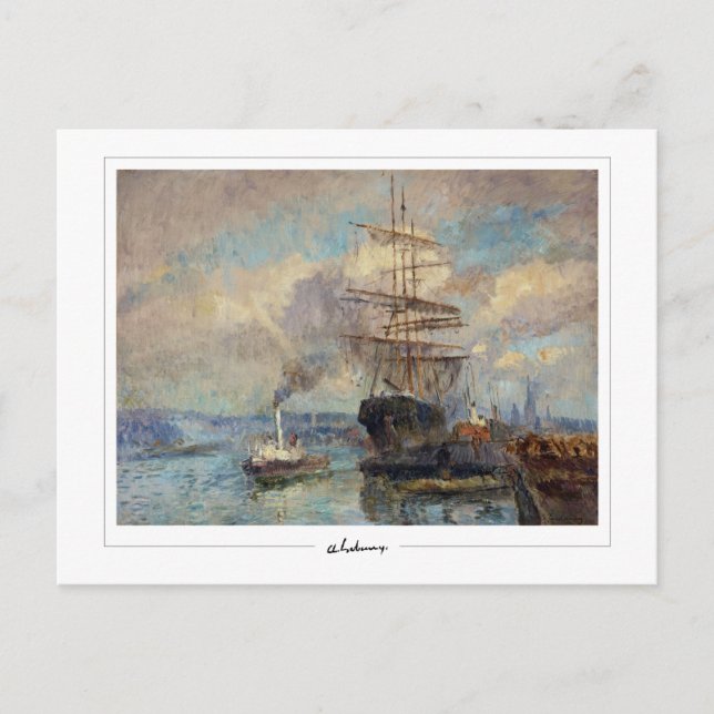 Albert Lebourg #188 - Fine Art Postcard (Front)