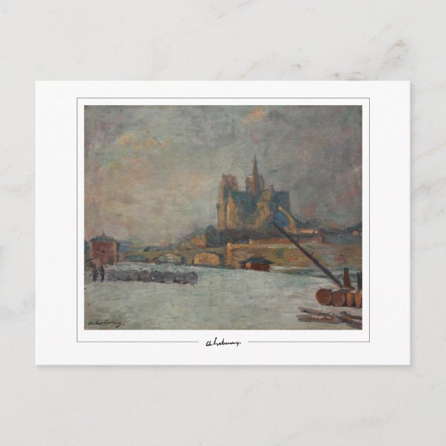 Albert Lebourg #76 - Fine Art Postcard (Front)